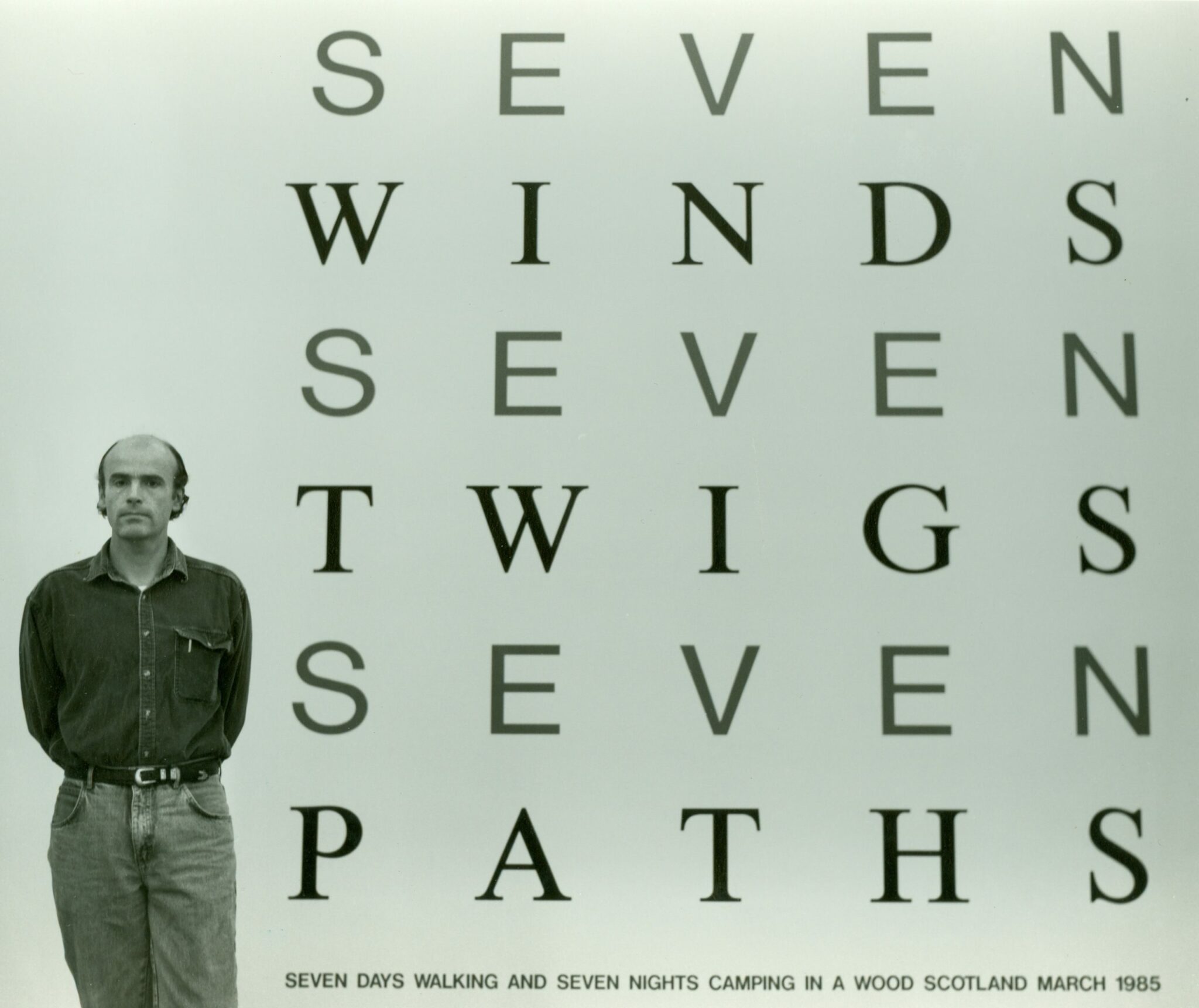 Hamish Fulton: Bird Song – A Selection of Walks Made on the