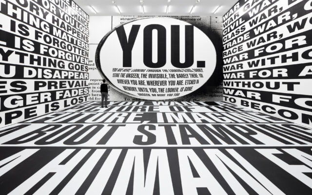 Barbara Kruger: Thinking of <s>You</s>. I Mean <s>Me</s>. I Mean You.