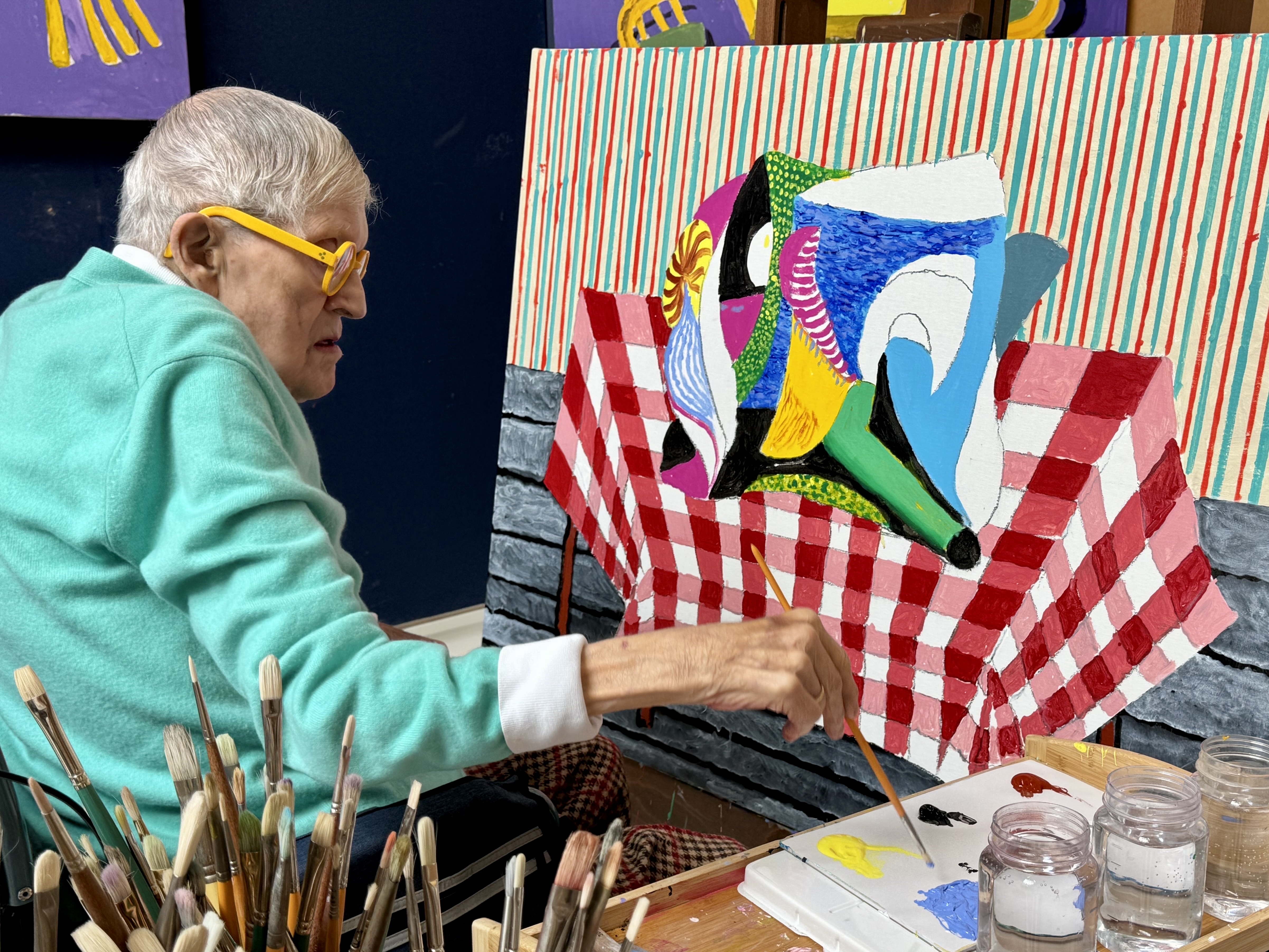 "Look with both eyes" – David Hockney