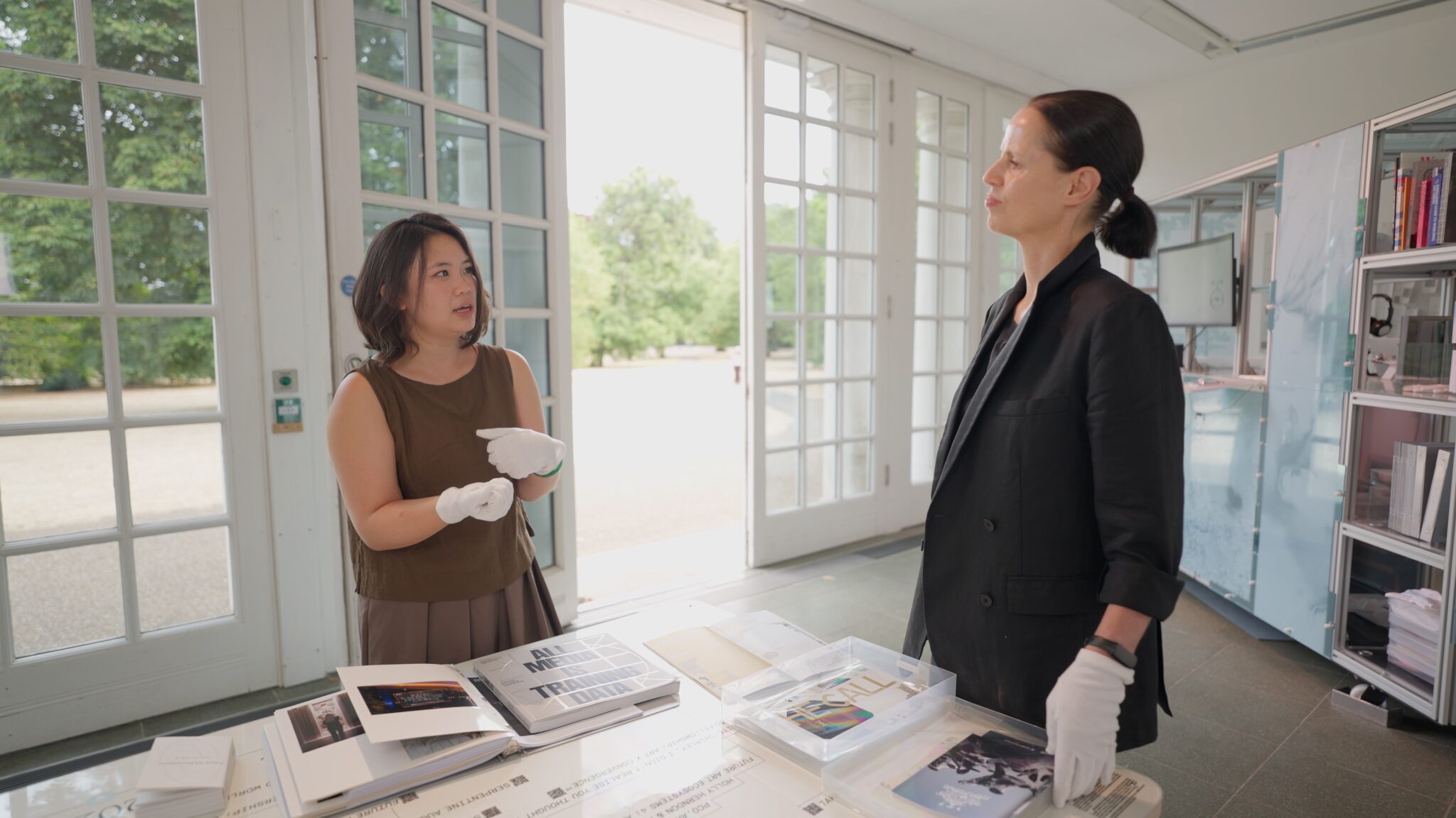 Activating the archive: processing... Art and Advanced Technologies